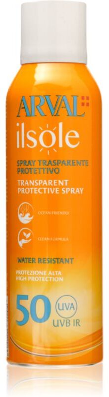 Arval IlSole Transparent Protective Spray SPF 50 solcreme på spray SPF 50 200 ml