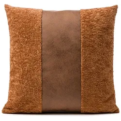 Gözze Kissenbezug Glamet 40 x cm Polyester Zimt
