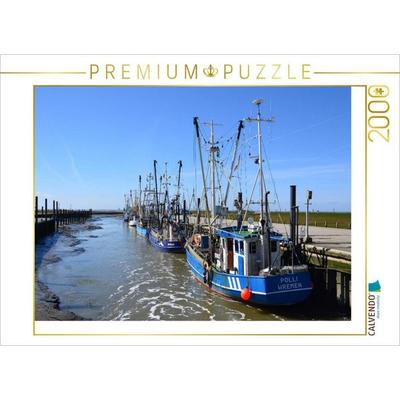 CALVENDO Puzzle Krabbenkutter in Wremen | 2000 Teile Lege-Größe 90x67cm Foto-Puzzle für glückliche Stunden, von , Calvendo Puzzle