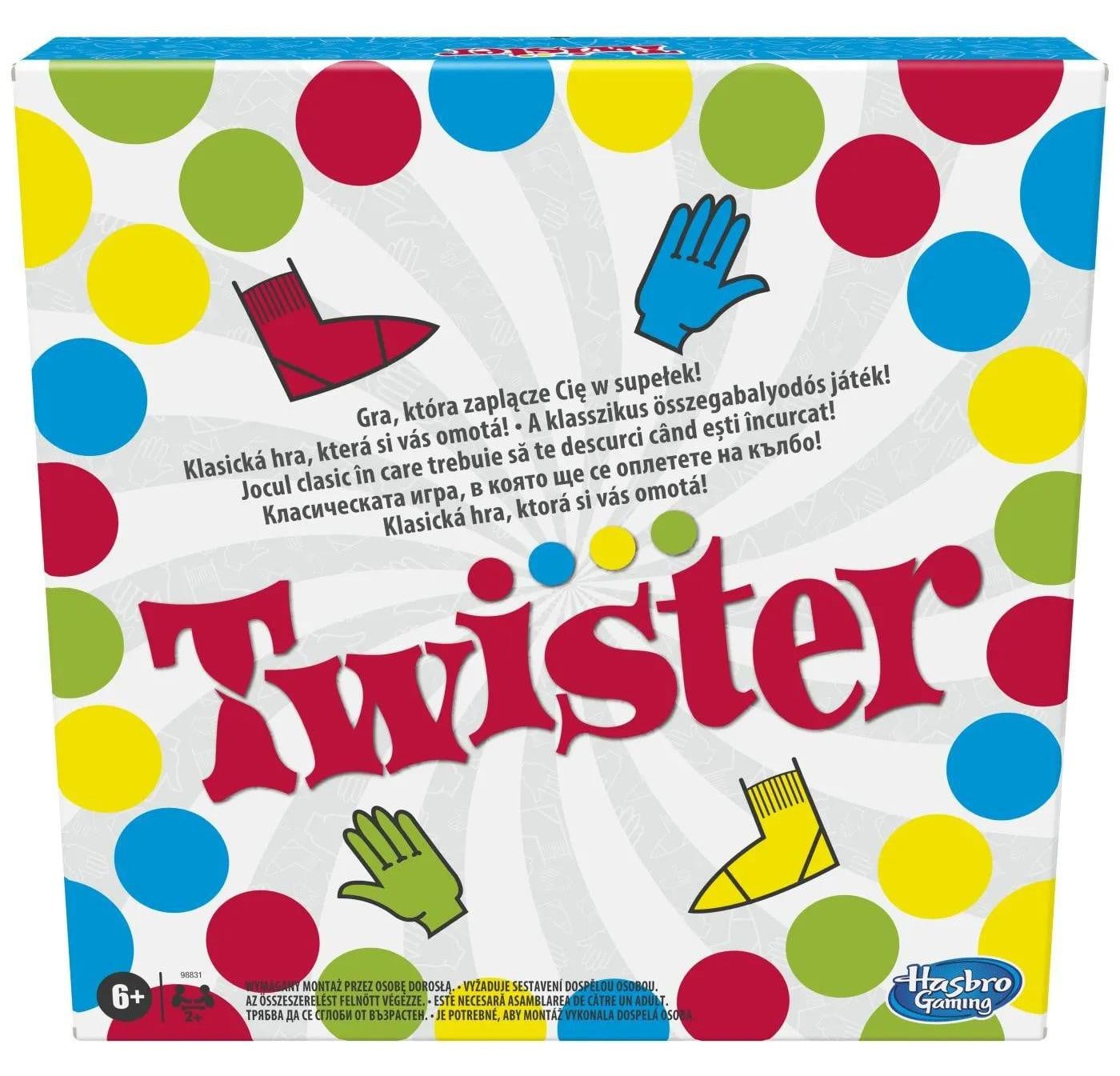 Hasbro Gaming Twister voor kinderen vanaf 6 jaar