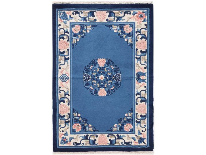 China Peking Teppich 61x91 Handgeknüpft Orientteppich Wolle