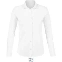 NEOBLU Damen Bluse langarm Balthazar Women optic white L
