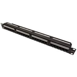 VALUE Cat.6A (Class EA) 19-Zoll-Patchpanel, 24 P, ungeschirmt, schwarz 26.99.0357