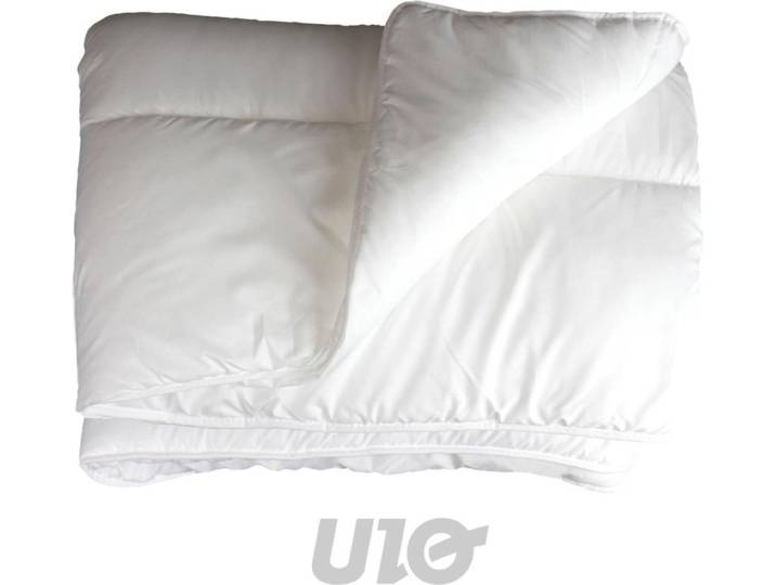 Couette - Douceur d'Intérieur - Polyester - 260x240cm - Blanc