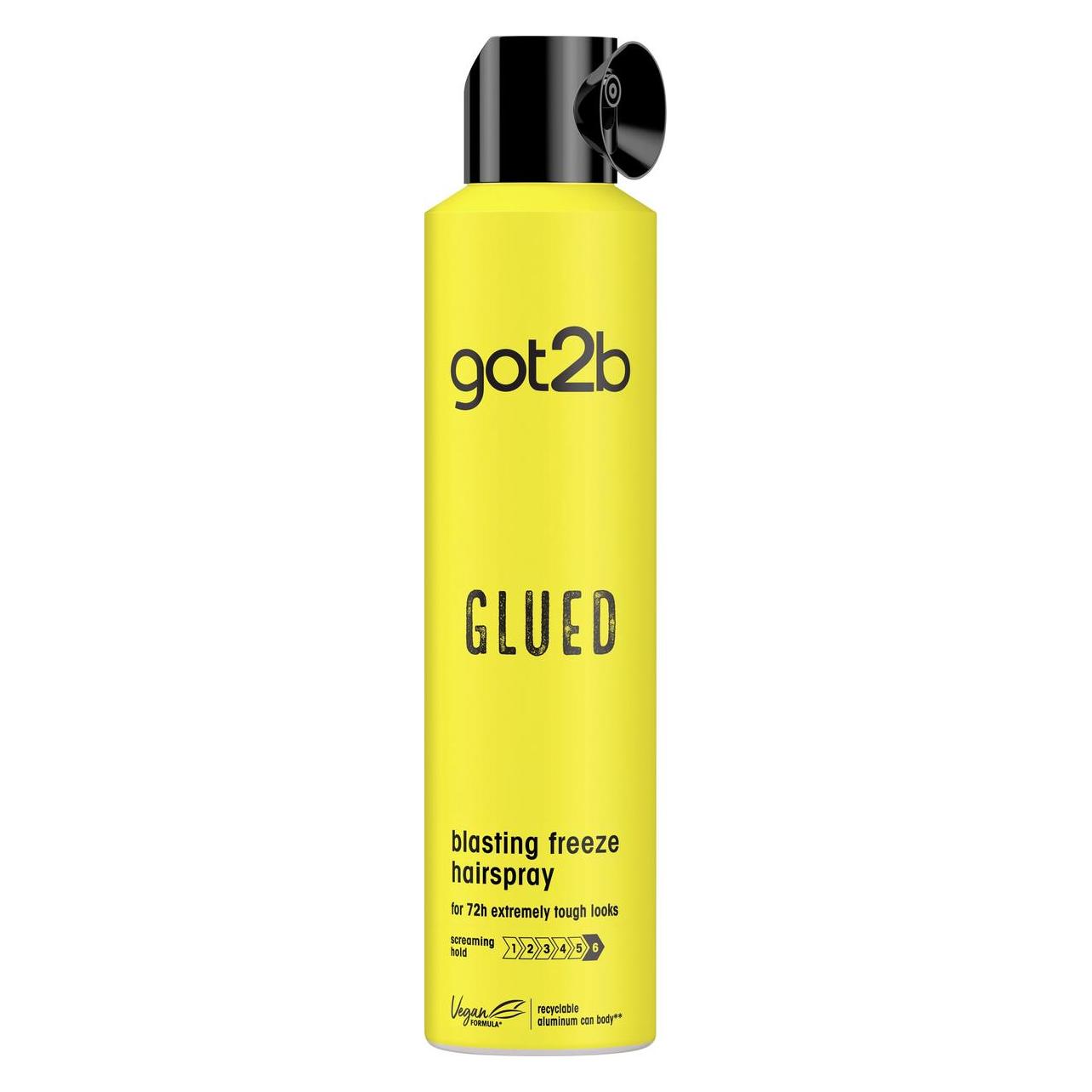 Schwarzkopf Got2B - Gluedasting Freeze Hairspray 300Ml (300 ml) (9000101290875)