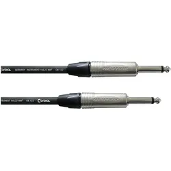 Cordial Instrumentenkabel CXI 6 PP 6m NEUTRIK 2 x Klinke 6,3 mm mono - Instrumentenkabel