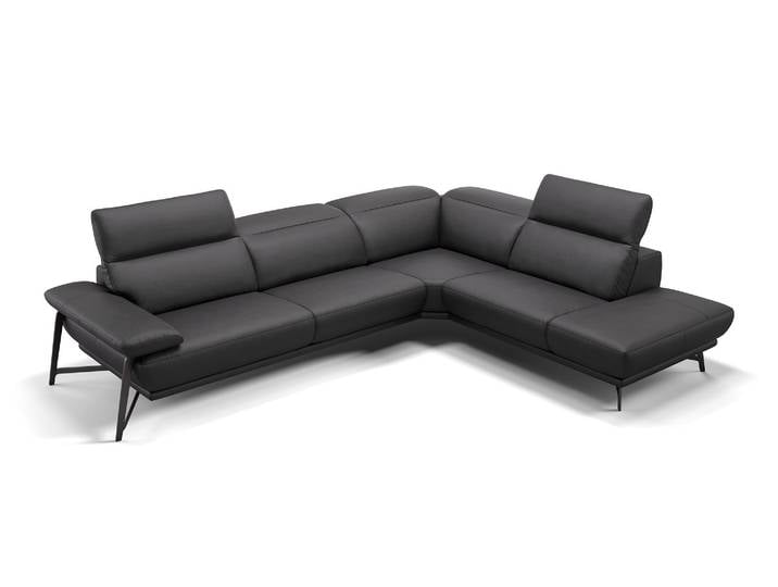 Leder Ecksofa BIANCO Designer Sofa