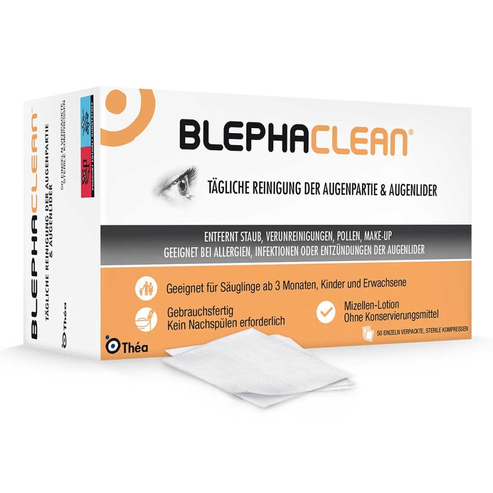 Thea Pharma GmbH Blephaclean Kompressen sterile 17578447