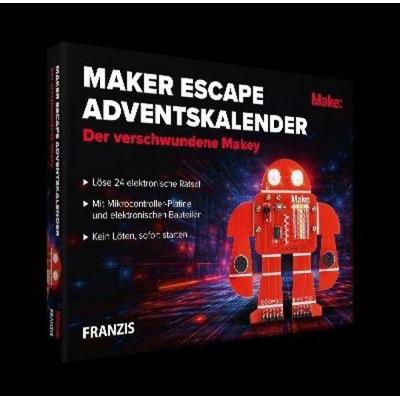 FRANZIS 67246 - Maker Escape Adventskalender: Der verschwundene Makey