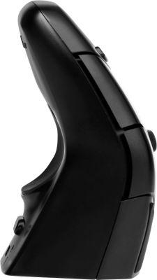 BakkerElkhuizen DXT 3 Precision Mouse Wireless, 7 Tasten, 4 DPI Stufen (800, 1200, 1600, 2400), kabellos, ergonomisch, USB-C, schwarz