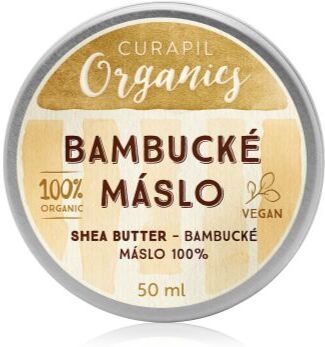 Curapil Organics Shea Butter manteiga para rosto, corpo e cabelo 50 ml. Organics Shea Butter