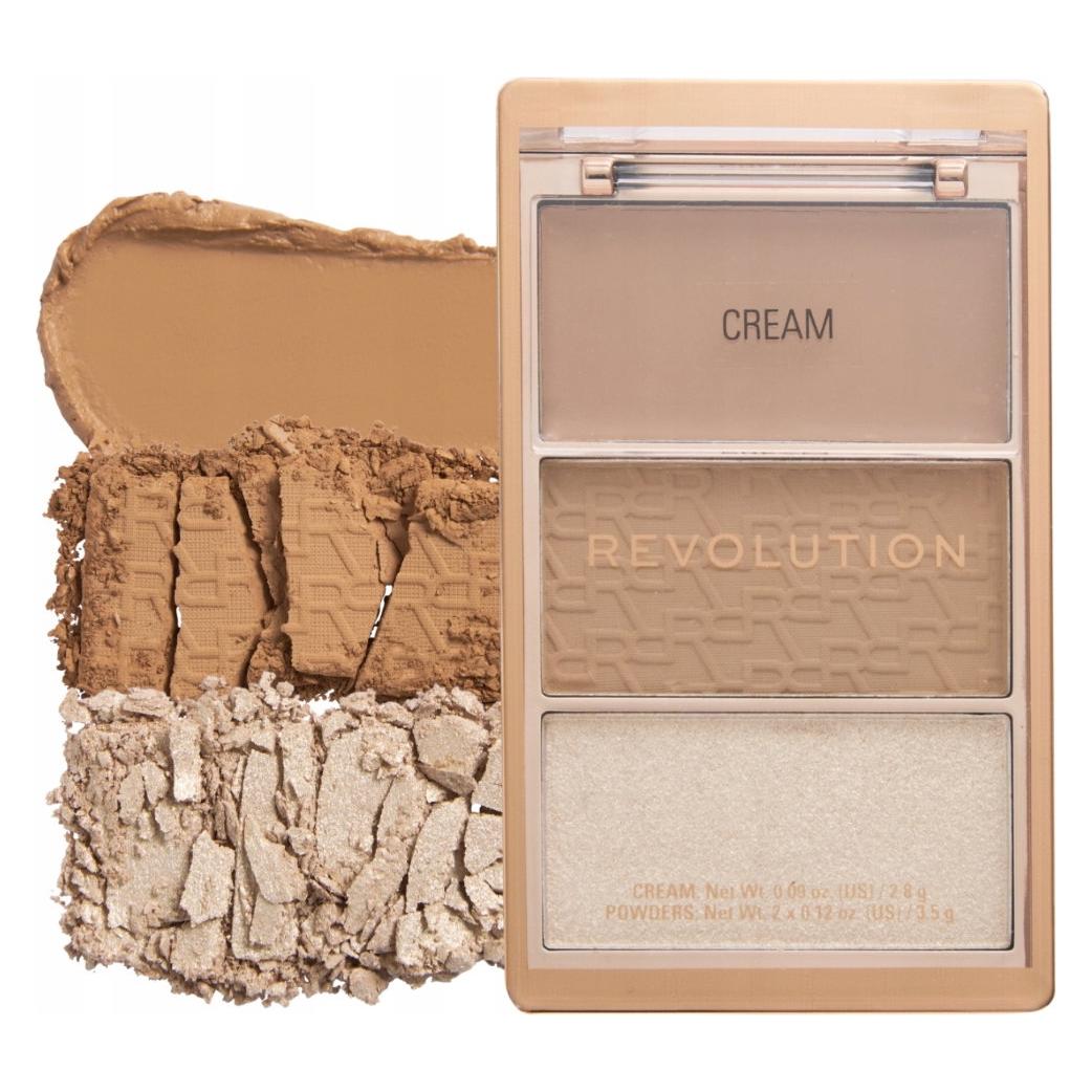 Makeup Revolution Bronze Icon, Cream Bronzer, Divine Fair, 2.8 g Unisex (Divine Fair, Bronzer, 2.80 ml) (71395529)