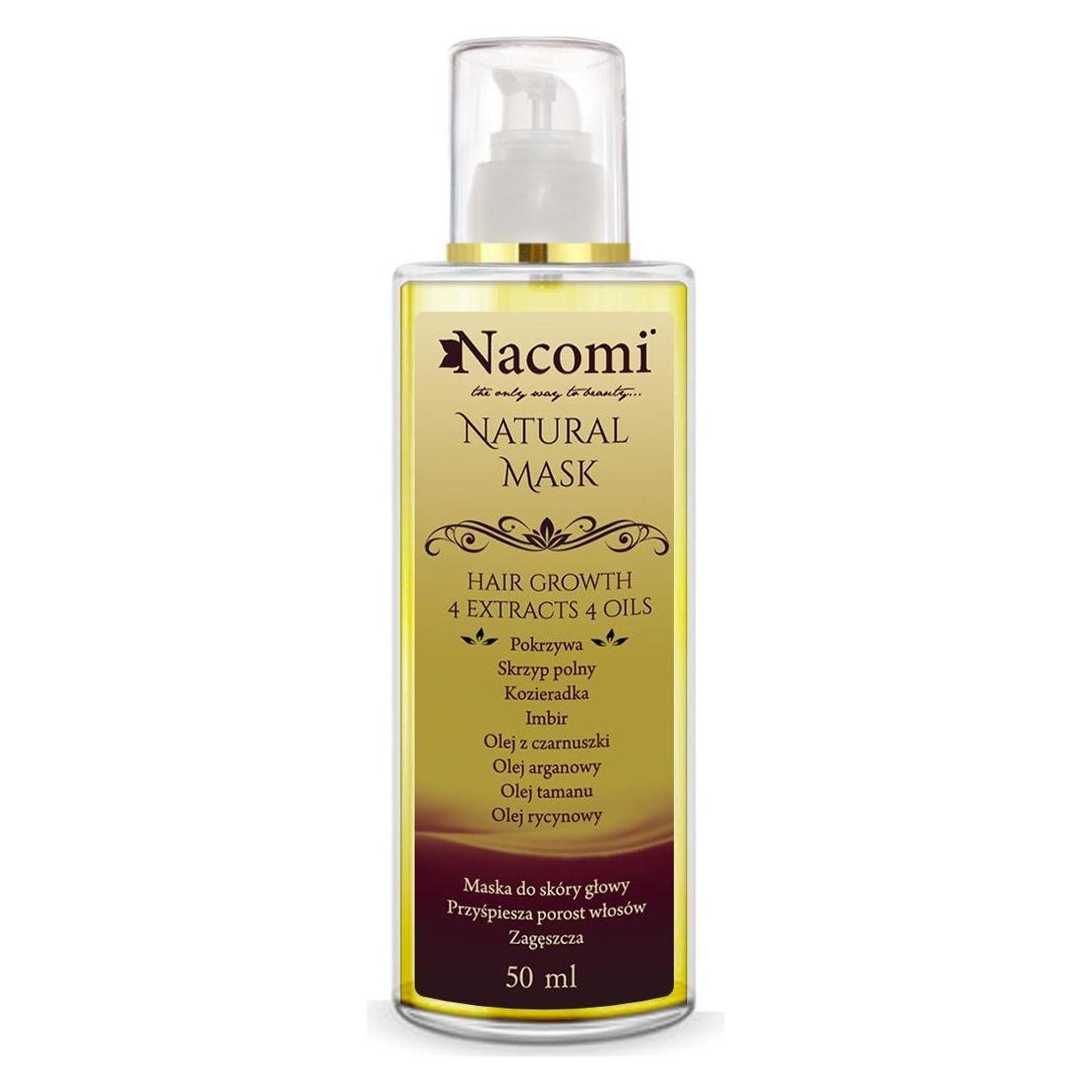Nacomi Natural Scalp Care Mask Natural Mask Is A 50Ml Head Score Care (50 ml) (5901878689746)