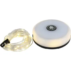 Lichterkette Toll Schwarz/Weiß max. 4,3 Watt
