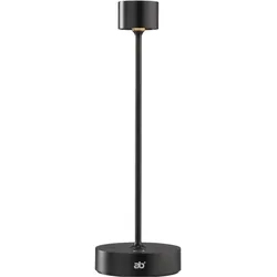 Ab+, Tischlampe, by Abert Saturno tragbare Tischleuchte schwarz