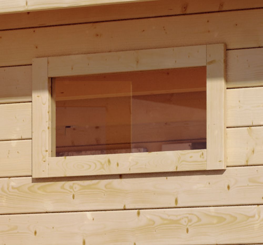 KARIBUHOLZT GH Fenster feststehend 44x85cm feststehend,natur 08441605