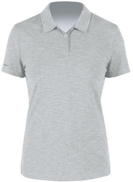 Anetik WPBRZS1 Women's Breeze Tech Polo Shirt in Alloy Heathered size Medium   Polyester/Spandex Blend