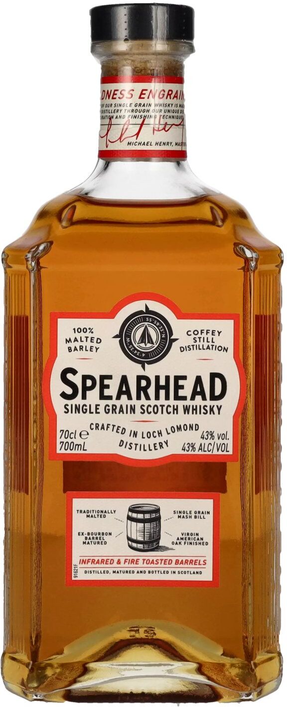 Loch Lomond Whisky Loch Lomond Spearhead Single Grain Scotch Whisky 43% Vol. 0,7l