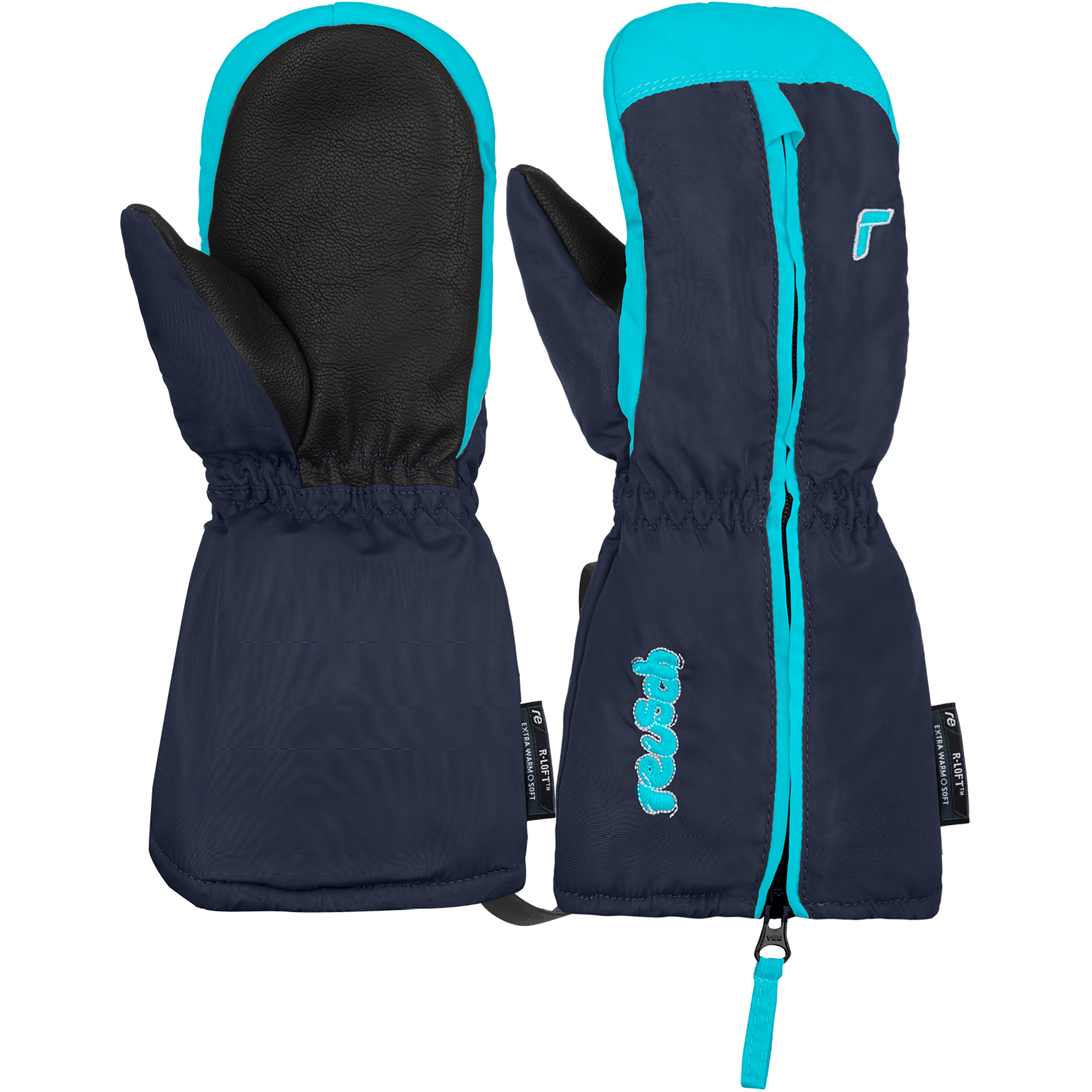 Reusch Tom Kinder Skihandschuhe blau Größe XL Skifahren Wasserabweisend Wasserabweisend