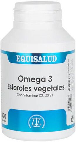 Equisalud Omega 3 Fatty Acids and Vitamins Plant Sterols K2, D3, E 120