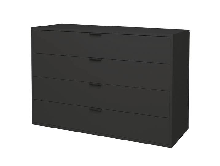 Commode I 119 x 87 x 45cm Gris/Anthracite