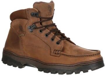 "Rocky Outback Hiker 6"" - Mens 8.5 Brown Boot Medium"