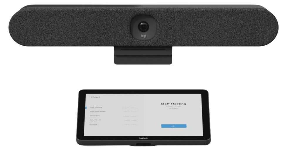 Logitech Tap IP Videoconferentie-kit voor huddle- en kleine vergaderruimtes met Logitech Rally Bar Huddle