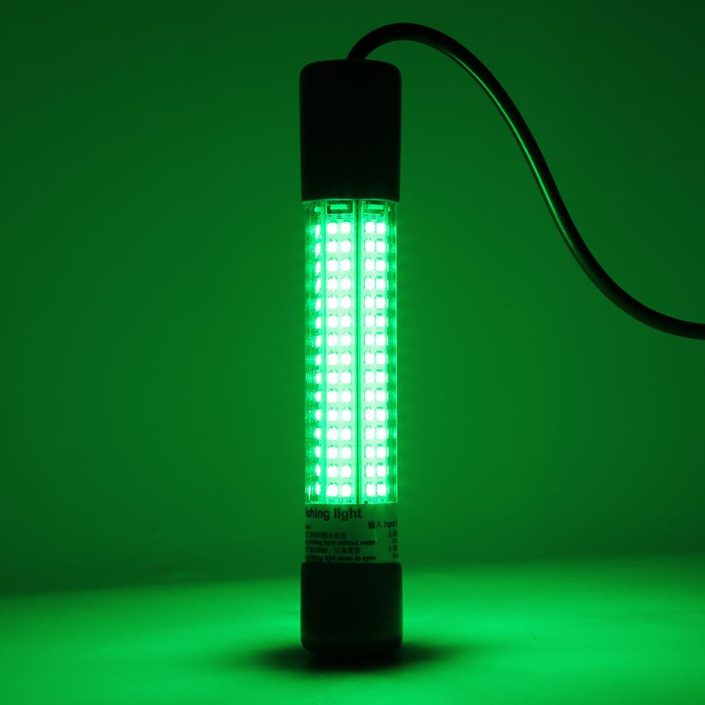 Cocosity 18W LED-vislokker onderwaterlicht groen met batterijclip