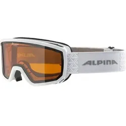 ALPINA Skibrille/Snowboardbrille "Scarabeo S DH", Größe ONE SIZE in Weiß Weiß