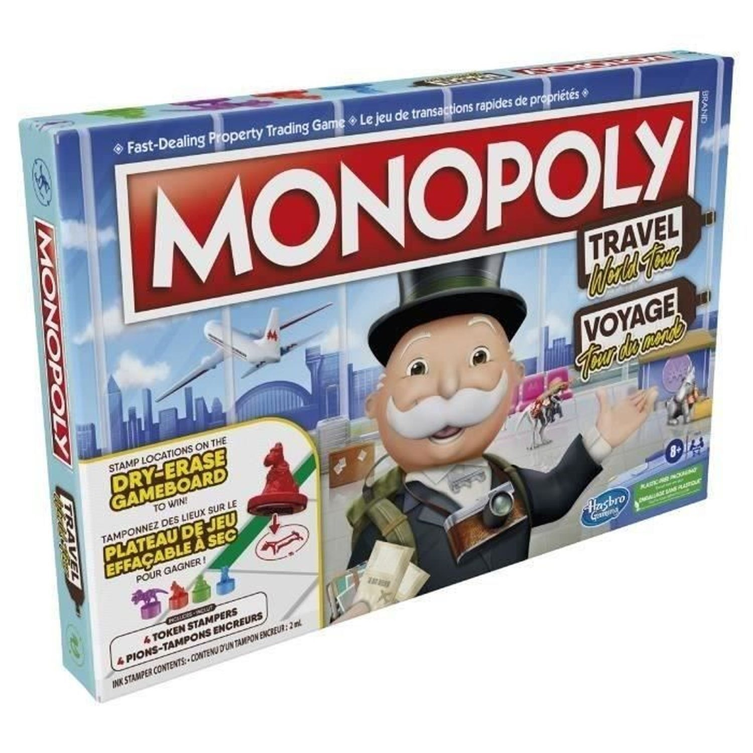 Monopoly Wereldreis bordspel