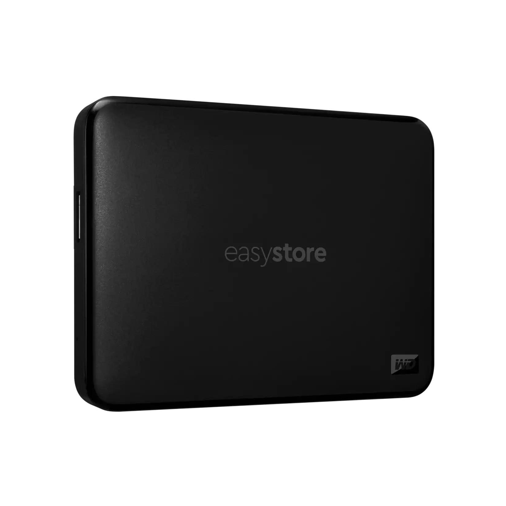 WD (Western Digital) easystore 1 TB Externe HDD-Festplatte, Schwarz (WDBAJN0010BBK)