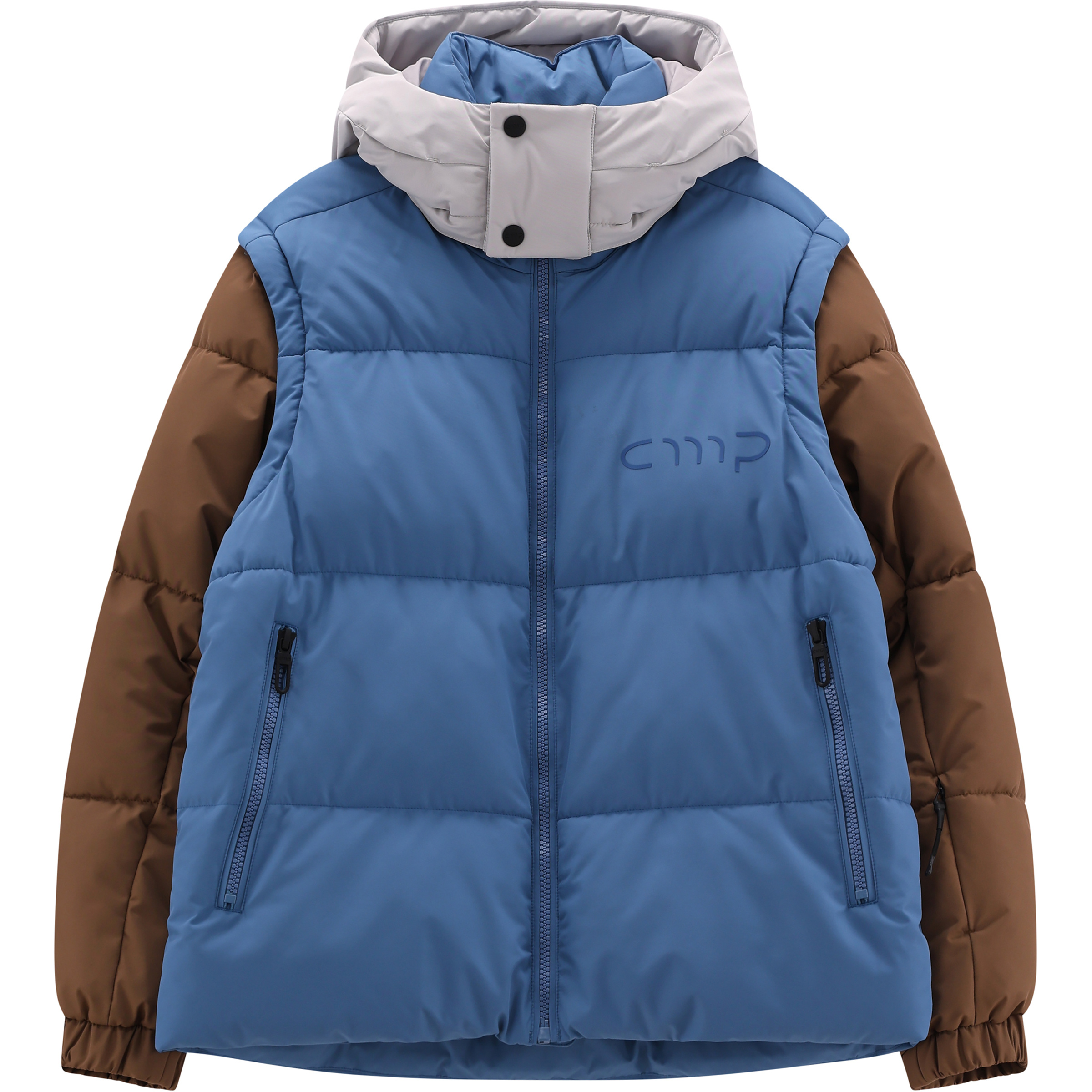 CMP Collective (of) Moving People Herren Kunstfaserjacke blau Größe M Lifestyle Wasserabweisend