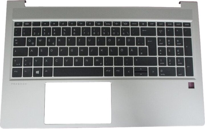 HP I Top Cover w/Keyboard CP BL num GR