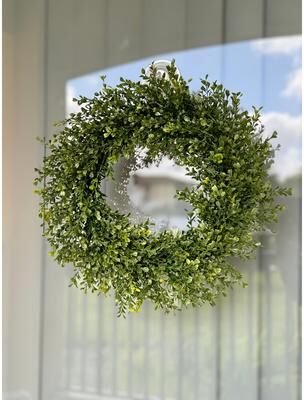Celestial At Home "14"", 16"", 22"" or 28"" Decorative Boxwood Wreaths"