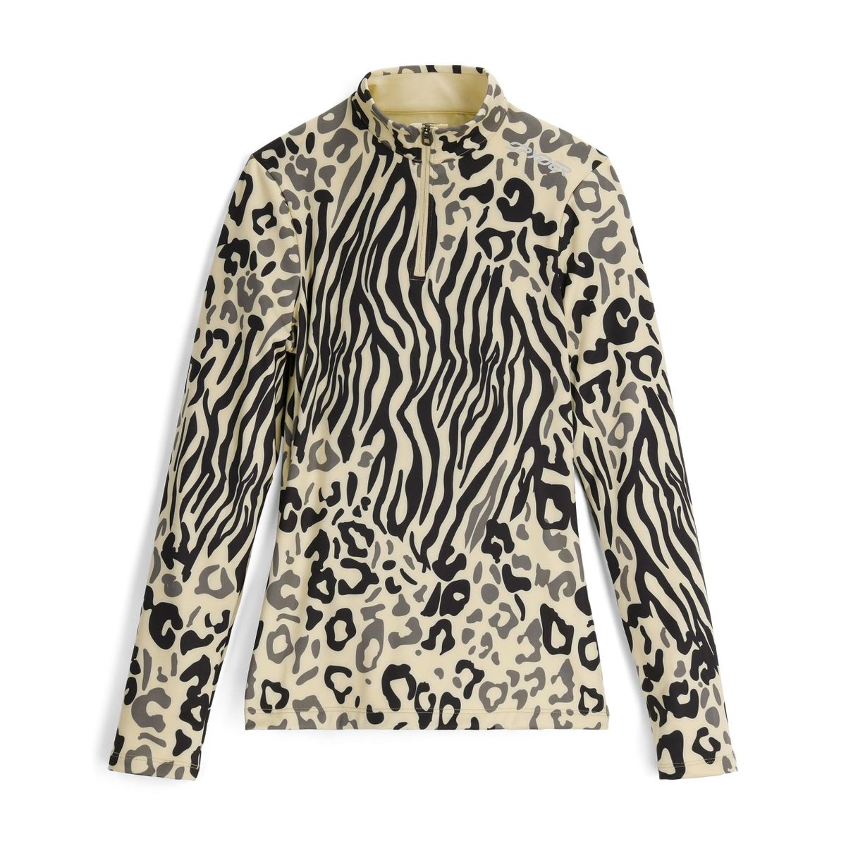 Spyder Vivid 1/2 Zip animal print (ANM) XL 38B013500-ANM-XL