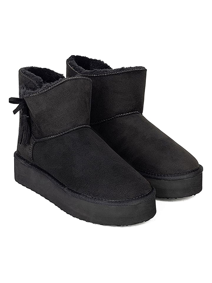 ISLAND BOOT Winterboots "Cullen" in Schwarz - 40