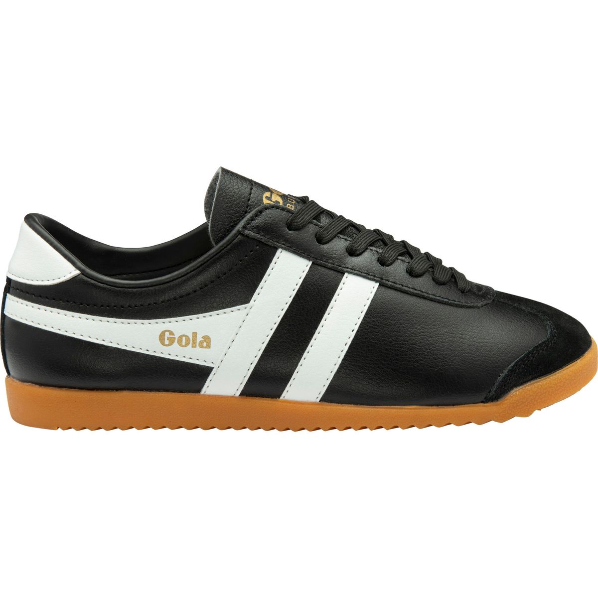 Gola Bullet Leather Sneaker Women black/white/gum (BW) 39 CLA157-BW-39-blackwhitegum