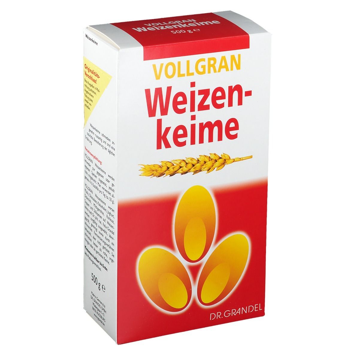 Weizenkeime Vollgran Grandel Kerne 500 g