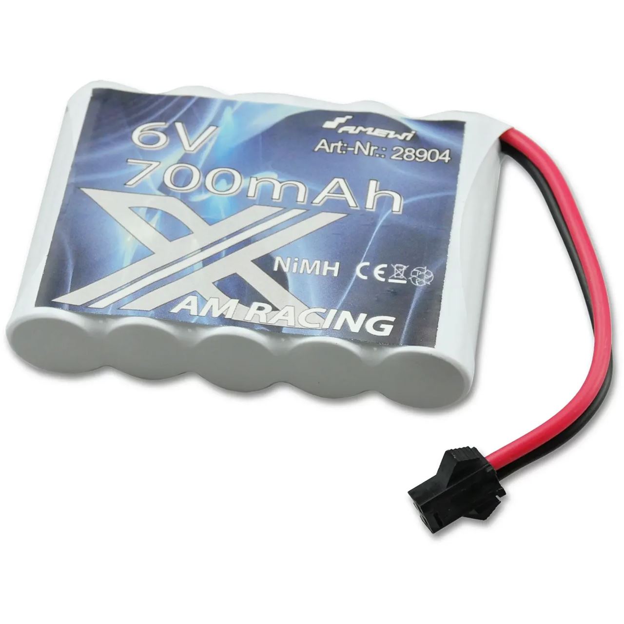Amewi Zubehör Ni-Mh Akku 6V 700MAH HBX-Stecker