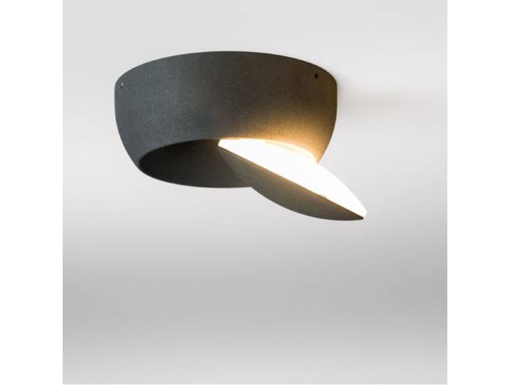 Lupia Licht Wand- und Deckenleuchte Moon - Schwarz Clean, Modern