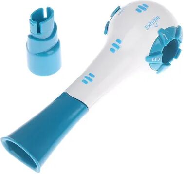 Top Demand Picks Adjustable Breathing Trainer For Lung Strength, Stamina, And Breath Control blue