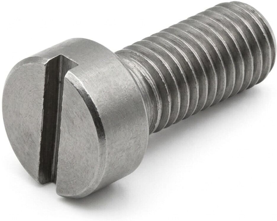 ISO 1207 Zylinderkopfschraube M8x20 Stahl 4.8 blank Schlitz ; Industrial Quality Supplies (012074000080020)