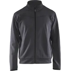 Sweatjacke "3362" Service Plus - S - mittelgrau/schwarz