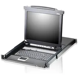 ATEN CL5716M FR KVM Switch 16-Port 17"-LCD Single Rail (PS/2-USB VGA) FR-Layout