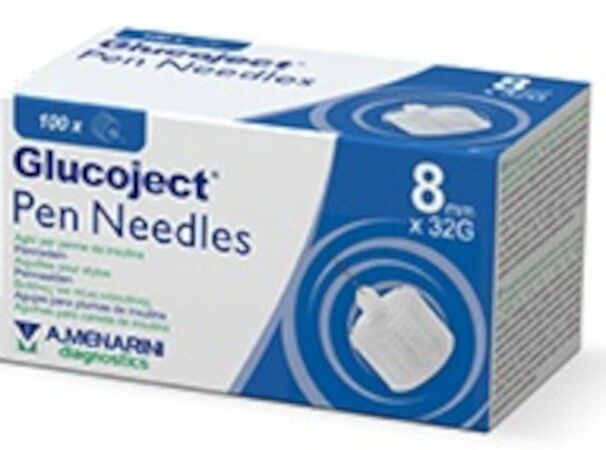 Glucoject Ago Glucojet Pen Needles Penna Da Insulina 32G 8 mm