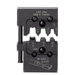Phoenix Contact CRIMPFOX-M SC 6/DIE 1212085 Crimpgesenk Unisolierte Flachsteckhülsen 0.5 bis 6 mm² Passend für Marke (Zangen) Phoenix Contact 469547