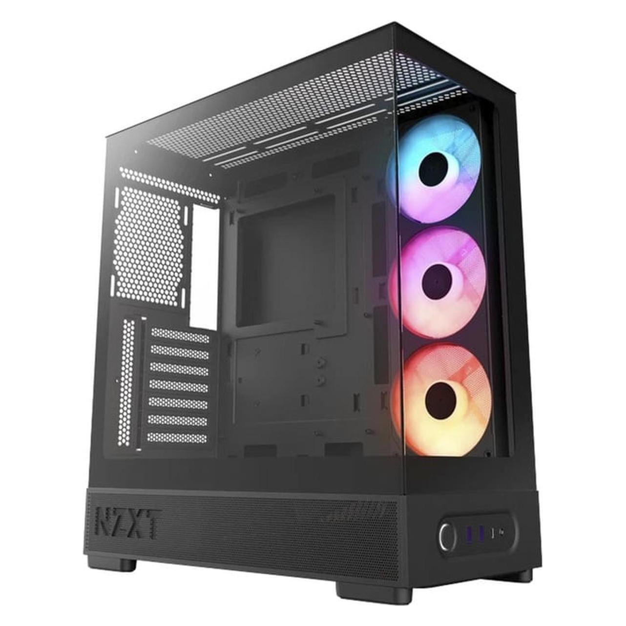 NZXT S5 RGB ( 2026 ) All Black (schwarz) (ATX) (CC-S51FB-01)