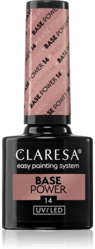 Claresa UV/LED Base Power base coat gel for gel nails shade 14 5 g