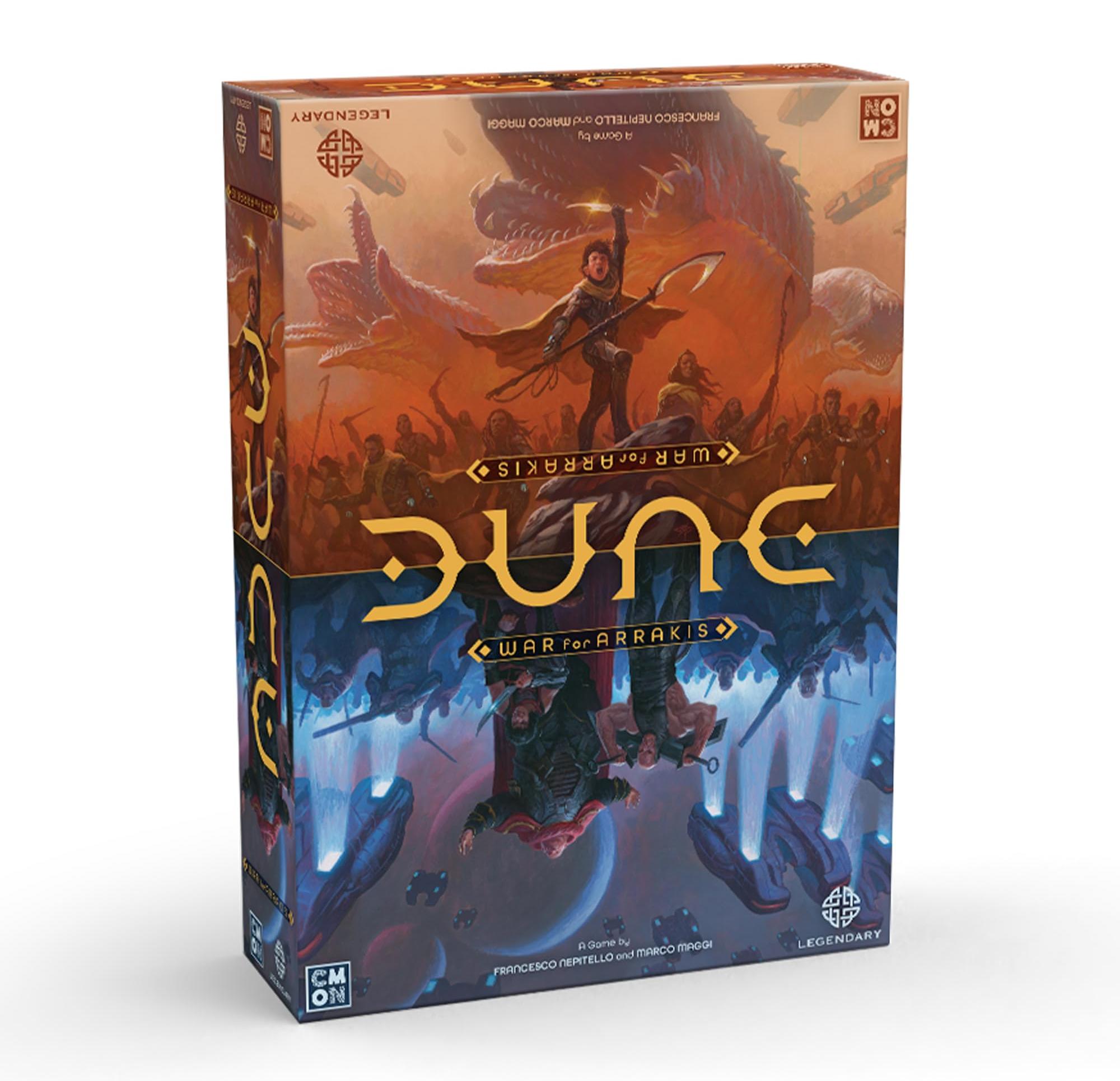 Dune: Krieg um Arrakis Brettspiel - Strategiespiel, 1-4 Spieler, ab 14 Jahren