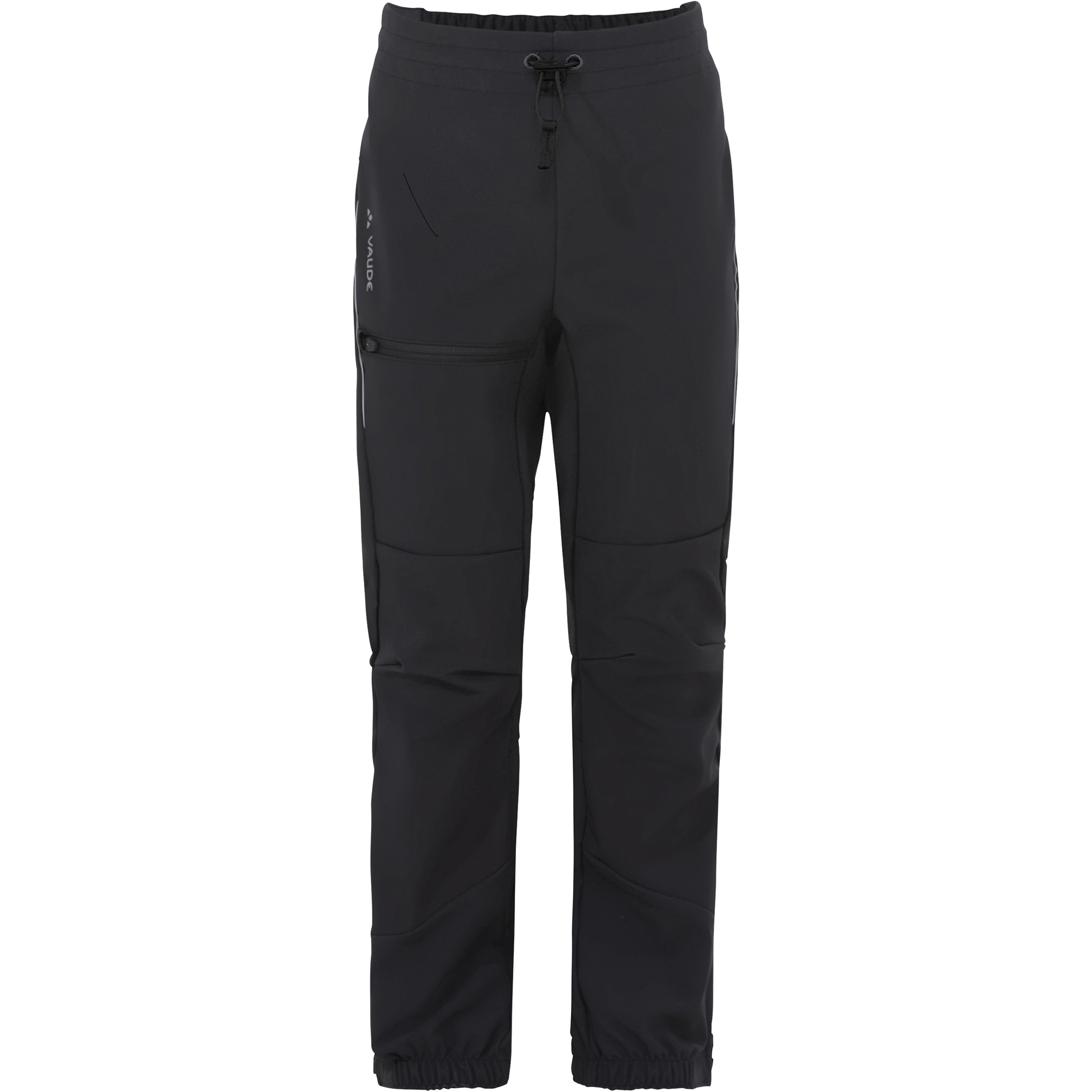 Vaude Capacida II Hose Kinder Softshellhose schwarz Größe 110 Trekking Wasserabweisend Wasserabweisend